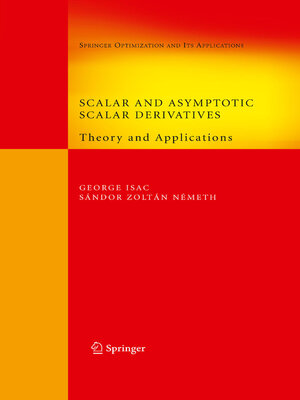 cover image of Scalar and Asymptotic Scalar Derivatives